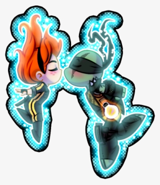 Chibi Apriltello Sparks In The Darkness - Tmnt 2012 Chibi