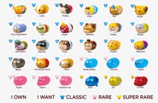 Disney Tsum Tsum Squishies