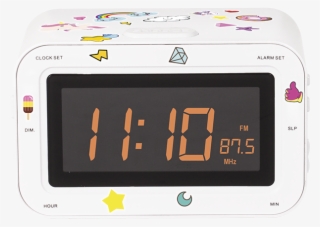 Dual Radio Alarm Clock Rr30bcunicornstick Bigben Kids - Radiowecker Rr30 Dogs Bigben