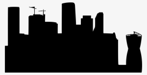 Skyline Silhouette Moscow Black Cityscape - Skyline