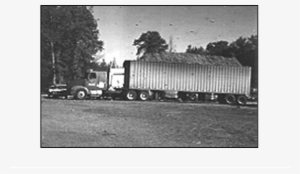 A Tractor Trailer Van Load Of Wood Waste - Diagram