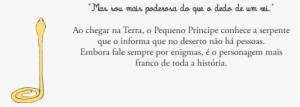 Frases Da Serpente Do Pequeno Principe