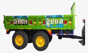 Tractor Trailer - 4 Wheel Tractor Trolley