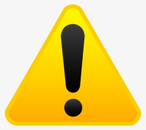 Exclamation Mark Png - Traffic Sign