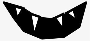 Evil Smile Clip Art At Clker Com - Scary Mouth Clip Art