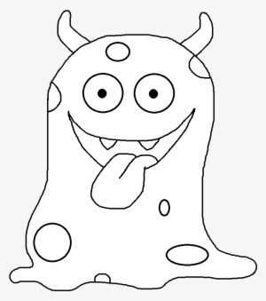Graphics By Ruth - Monster Clipart Black And White