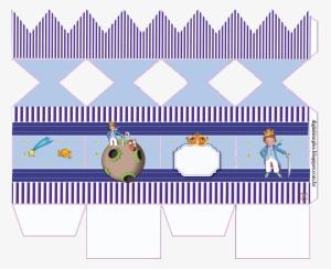 Cone Para Guloseimas Tema "pequeno Príncipe" - Caixa Castelo Fazendo Minha Festa