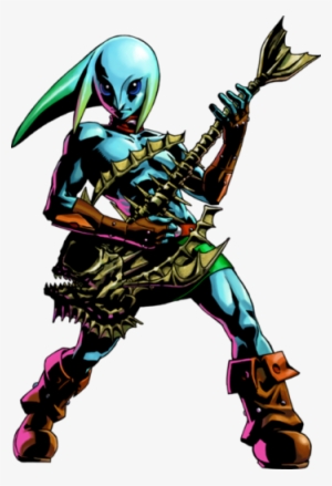 Main Characters - Zelda Majoras Mask Zora