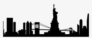 New York City Skyline Silhouette Png Picture Library - New York Skyline Silhouette