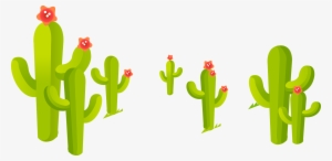 Train Cactaceae Cartoon - Cactus Animados