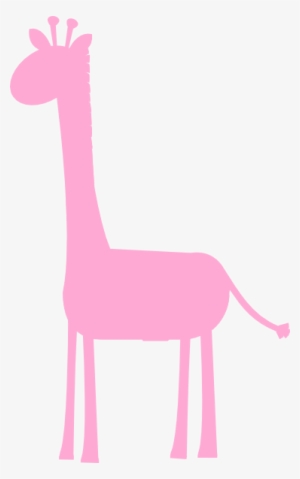 Baby Giraffe Clip Art - Pink Giraffe Clip Art