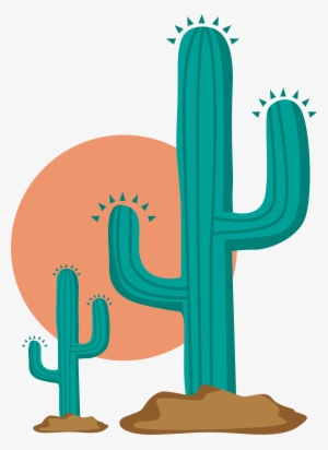 Cactaceae Clip Art - Vector Cactus Png