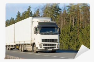 White Blank Tractor Trailer Truck Of "business Vehicles" - Truck