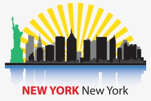 Free New York Skyline Clipart - New York Buildings Clipart