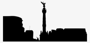 New York Skyline Silhouette Clip Art Clipart - Mexico City