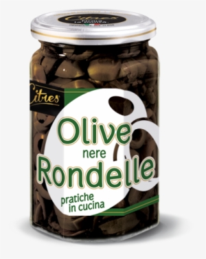 Sliced Black Olives - Citres Olive Verdi Snocciolate - Gr.540