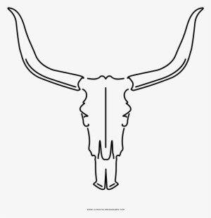 Animal Skull Coloring Page
