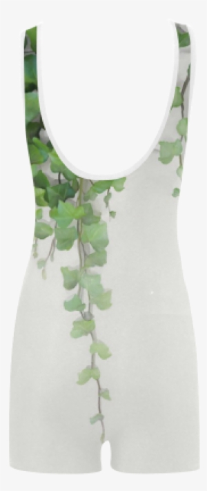 Watercolor Vines, Climbing Plant Lol Classic One Piece - Active Tank