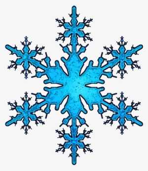 Blue Simple Snowflakes Icon Png - Clipart Flocons De Neige