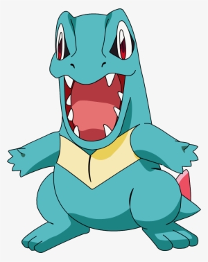 158totodile Os Anime 3 - Pokemon Totodile Png