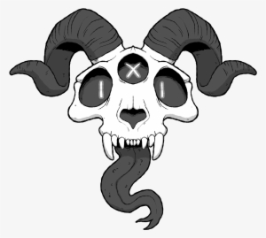 Image Free Image Hadesskullthing Png Animal Jam Clans - Drawing A Demon Cat