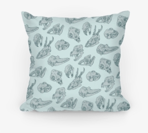 Animal Skull Pattern Pillow - Pillow