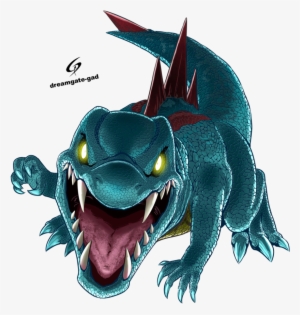 #158 Totodile Used Scary Face And Water Gun In The - Totodile