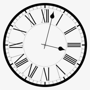 School Clocks Clip Art Black And White Download - Clock 8 30 Pm ...