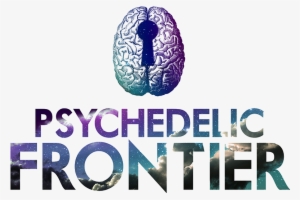 Psychedelic Frontier Logo Square Transparent Medium - Trippy Word Logo Transparent Background