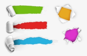 Ripped Paper Holes - Paper Tear