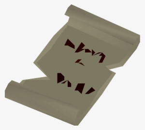 Torn Prayer Scroll - Portable Network Graphics