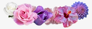 Flower Flowers Flowerband Flowercrown Headband Overlay - Flower Crown Png