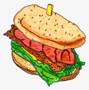 Orange Tumblr Drawing - Food Drawing Transparent