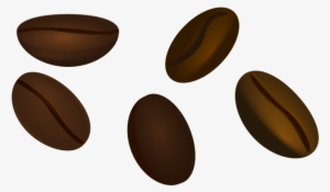 Coffee Clipart Seed - Coffee Bean Clipart Png