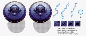 Flying Saucer - Saucer Sprites