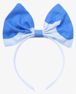 Big Bow Headband In Cloud Print - Headband