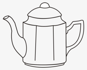 Coffee Pot Man Inch - Coffee Pot Clipart