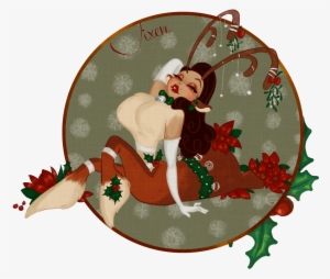 You Know Dasher, And Dancer, And - Transparent Png Santa's Vixen