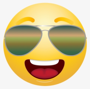 Free Png Emoticon With Sunglasses Png Images Transparent - Transparent Background Glasses Emoji