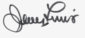Jerry Lewis - Jerry Lee Lewis Signature