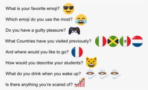You Can Check Out More Of Erin's Emoji Classroom Activities - Slide Up With A Emoji