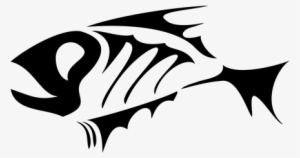 You Must Have An Account And Be Logged In To Be Able - Fish Skeleton Logo