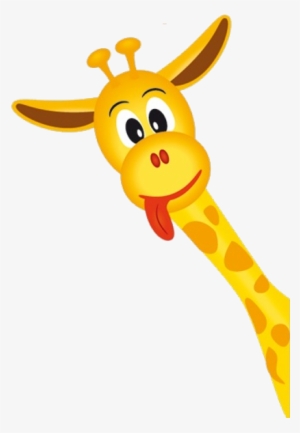Giraffe Head Clipart At Getdrawings - Funny Giraffe Cartoon