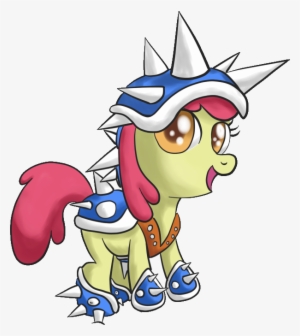 Apple Bloom, Armor, Artist - Blue Shell