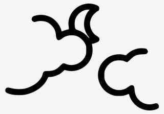 Night Sky Moon Comments - Drawing