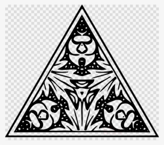 Triangle Tattoo Celtic Clipart Celtic Knot High Cross - Tattoo Triangle Png