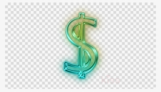 Download Neon Dollar Sign Png Clipart Dollar Sign Clip - Vector Dollar Sign