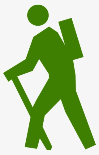 Hiking, Trail, Walk, Outdoor, Exercise, Rucksack, Stick - Wanderer Clipart