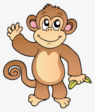 Monkey Sweet Clipart Png - Monkey Clipart