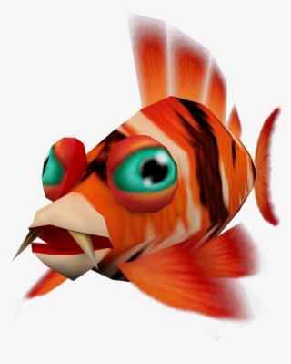 Crash Bandicoot The Wrath Of Cortex Orange Fish - Crash Bandicoot: The Wrath Of Cortex